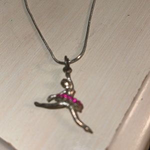 Ballerina necklace icing store cute